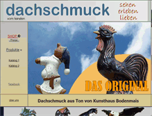 Tablet Screenshot of dachschmuck.de